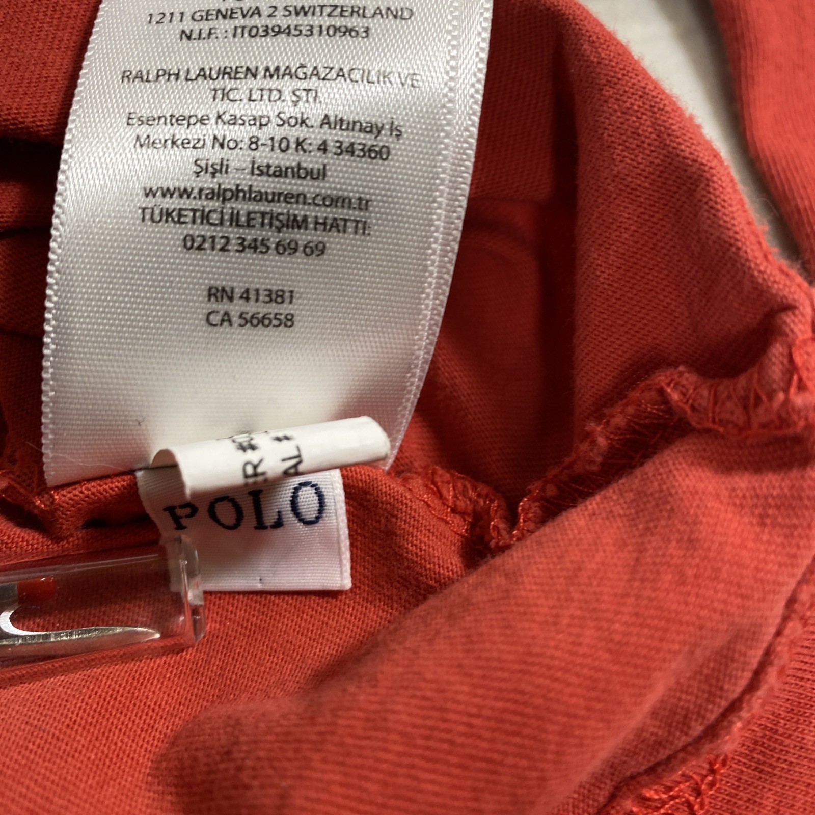 Polo Ralph Lauren Shirt Mens XL Burnt Orange Cotton Long Sleeves Hooded Pullover gallery