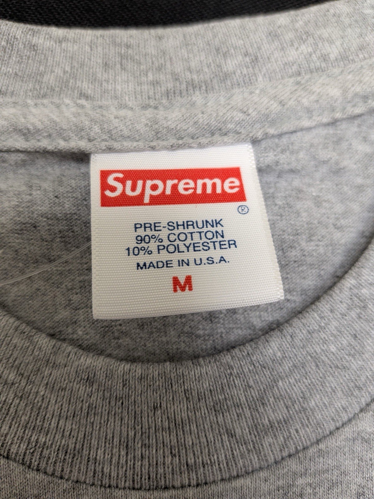 SS16 Supreme Ali Warhol Tee T-shirt Heather Grey M gallery