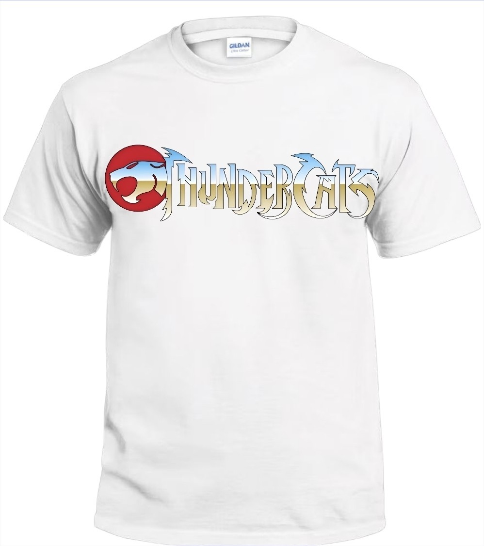 Thundercats 80's Cartoon Men's T-Shirt White or Black or Gray Small to 3X-Large gallery