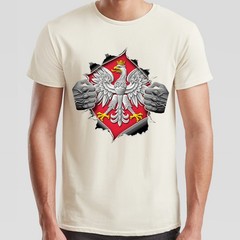 Polish Eagle Poland Countries Mens T-Shirt National Emblem