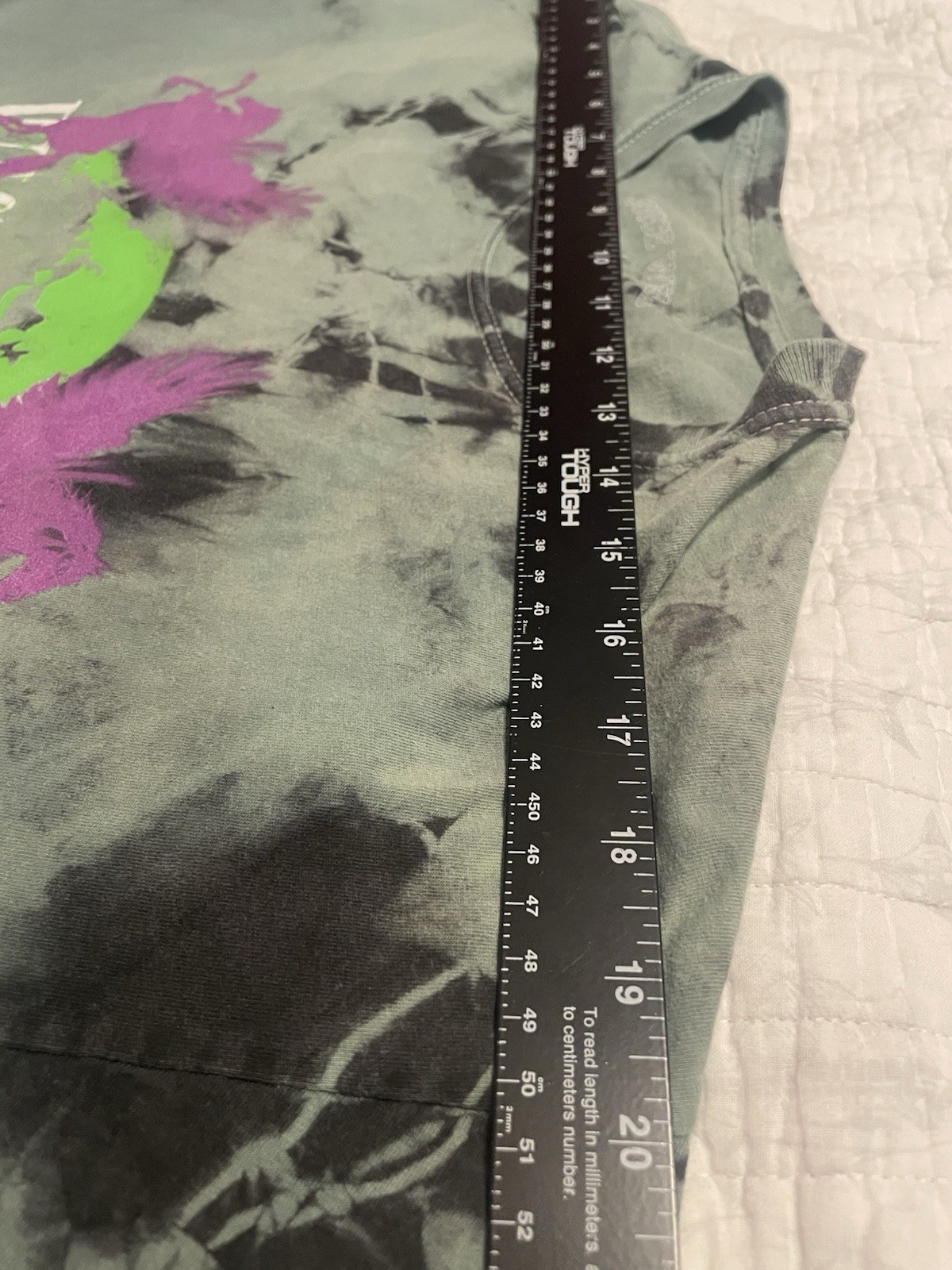 JUICE WRLD 999 Green/Black Tie Dye TShirt Winged Horse Mens•L Crewneck HipHop gallery