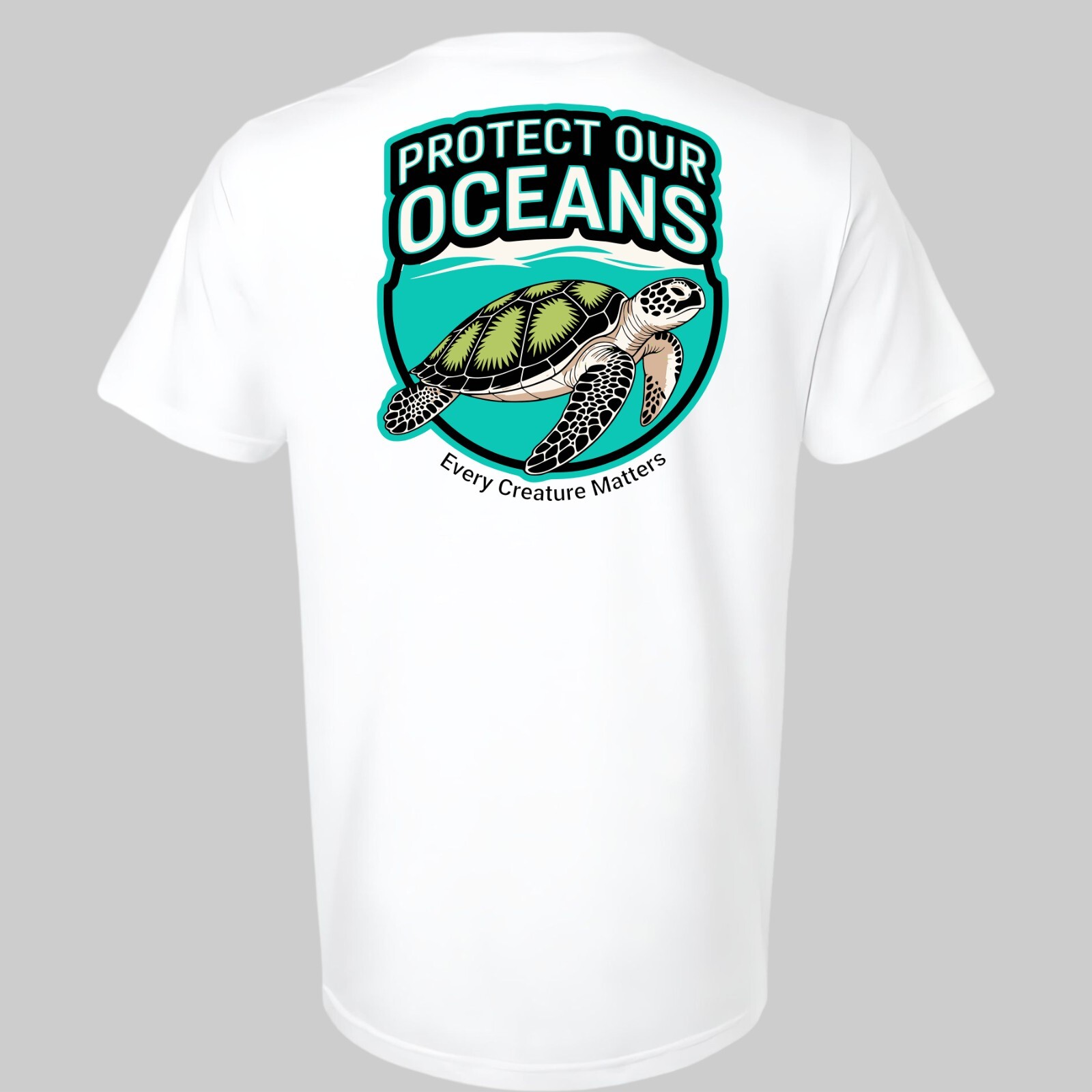 Sea Turtle Protect Our Oceans T-shirt Evry Creature Matters Sea Life gallery