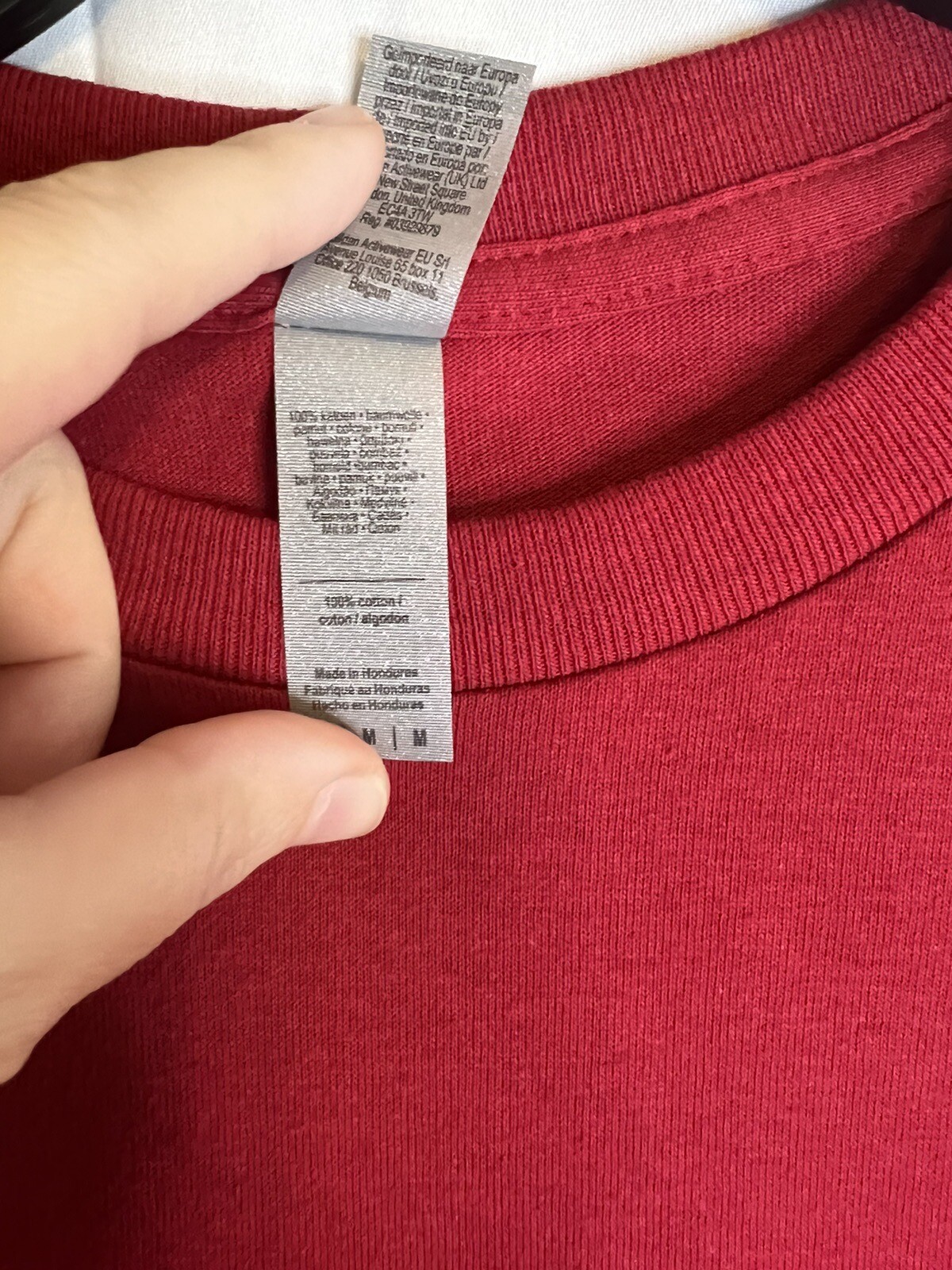 Gildan Men's Heavy Cotton T-Shirt, G500 Cardinal Red Size Medium NWOT Lot Of 9 gallery