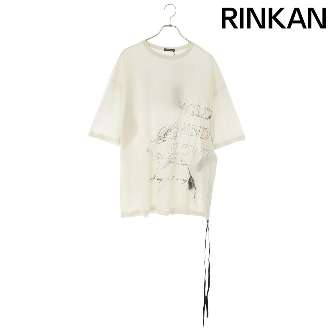 Andummeester 26SS B0013826FA206 Message Print T-shirt Men's L Used 0ab2c8e8a73b6 gallery