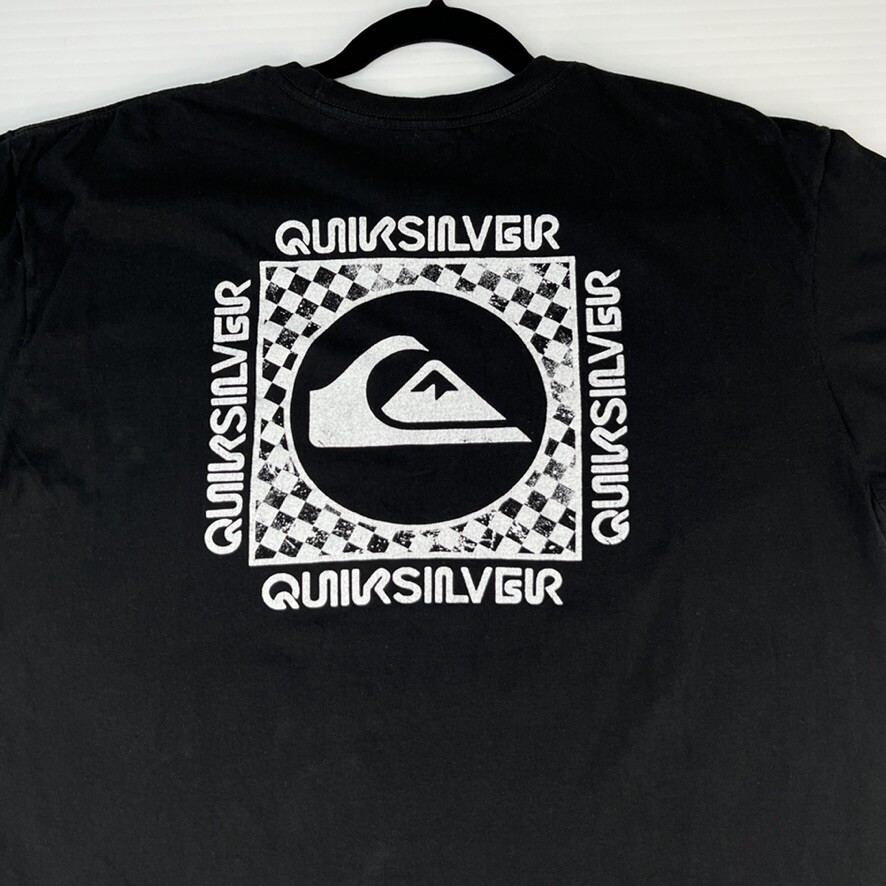 Quiksilver Shirt Men Extra Large Spell Beach Surf Beach Work Party Gym Core Ex gallery