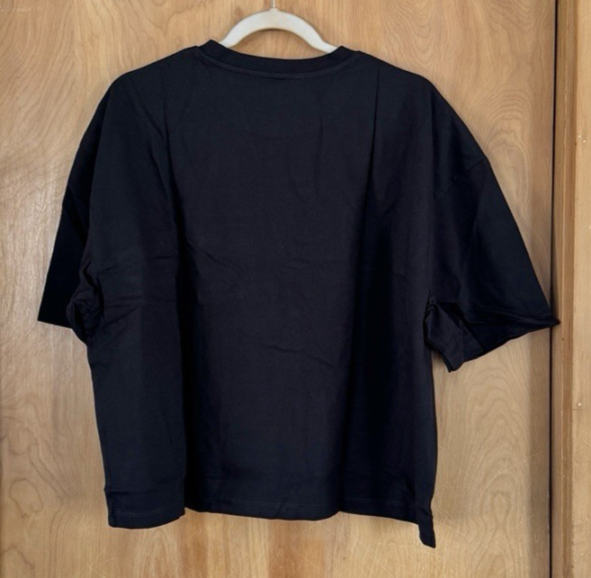 ASOS Design Cropped Oversized T-Shirt With NYC City Graphic in Black Size XL NEW gallery