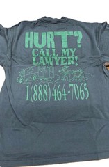 Market Studios Call My Lawyer Hotline tee. Market T-Shirt – Size XL – NWT