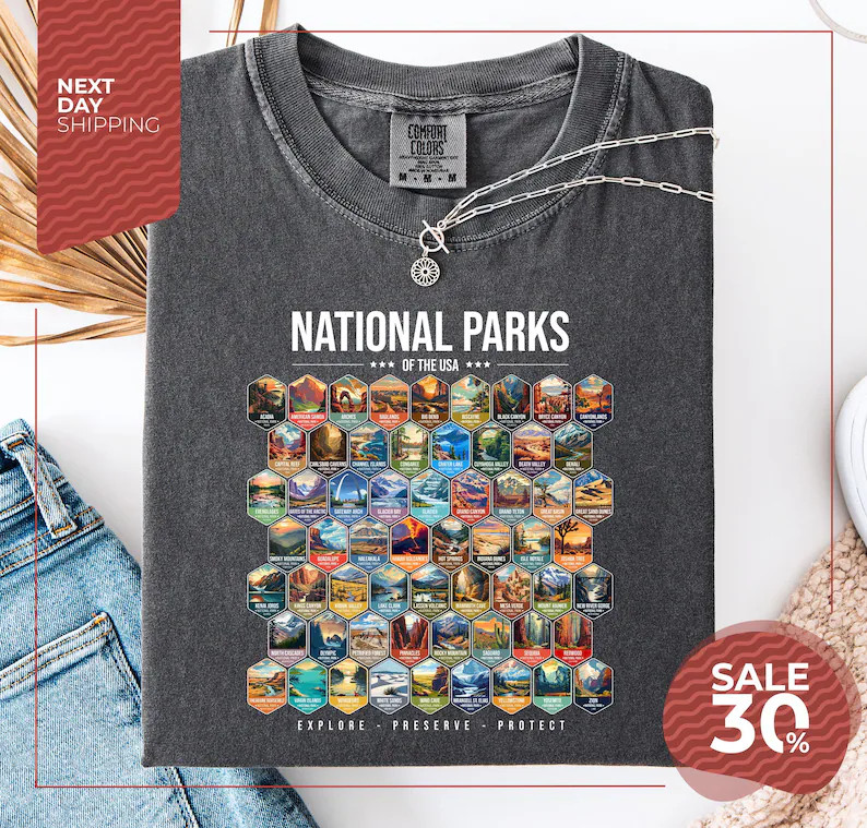 National Parks Comfort Tee US Park Lover Gift Nature gallery