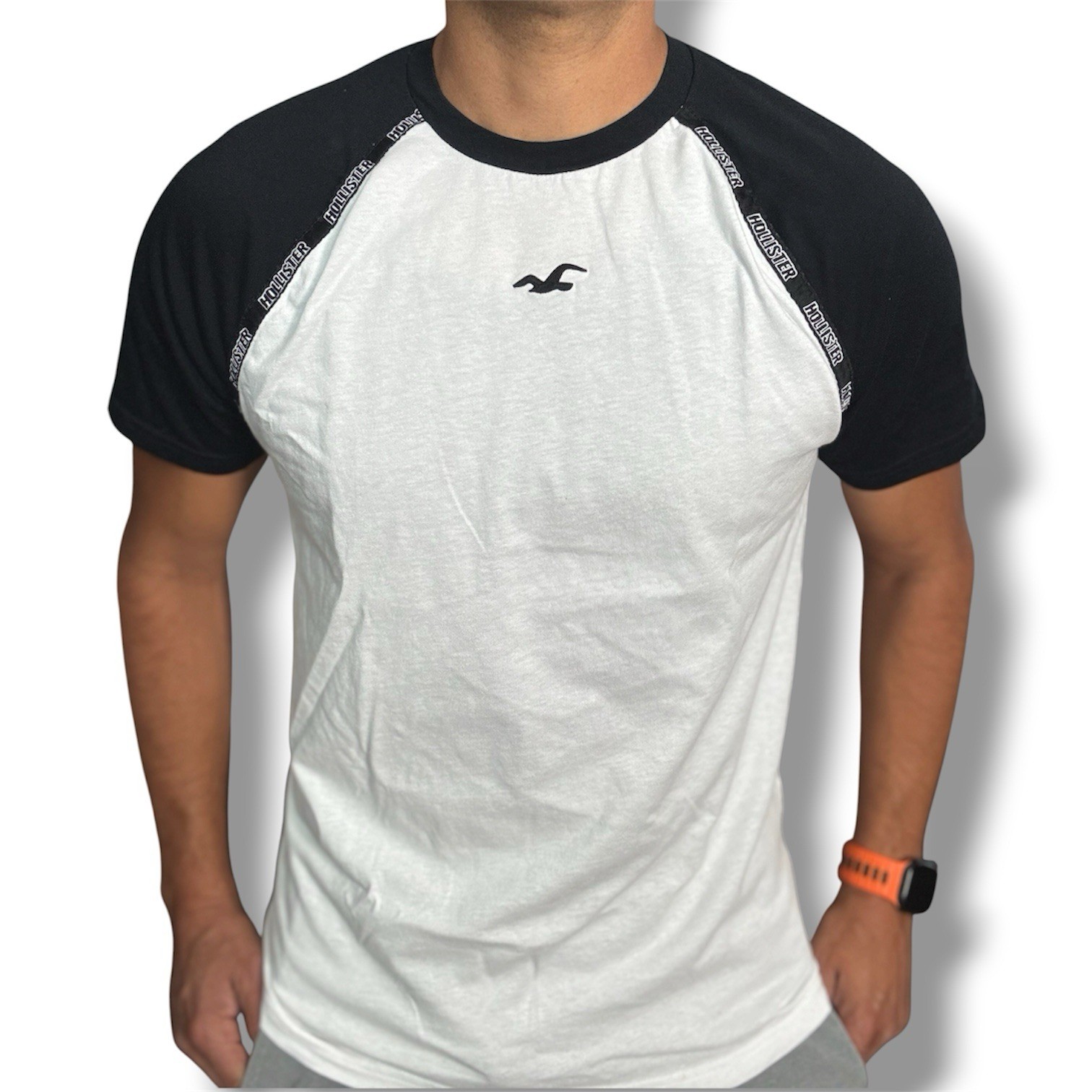 Hollister Men's T-Shirt Sport Knit, Breathable, Soft, Moisture Wicking Sz Large gallery