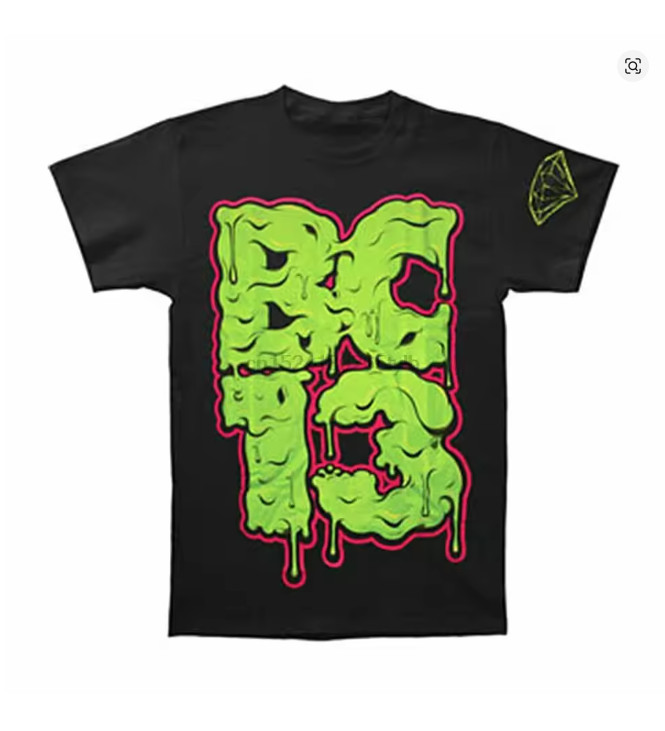Brokencyde New Multi Size Option Tee Breathable Cotton Neon Slime TD617 gallery