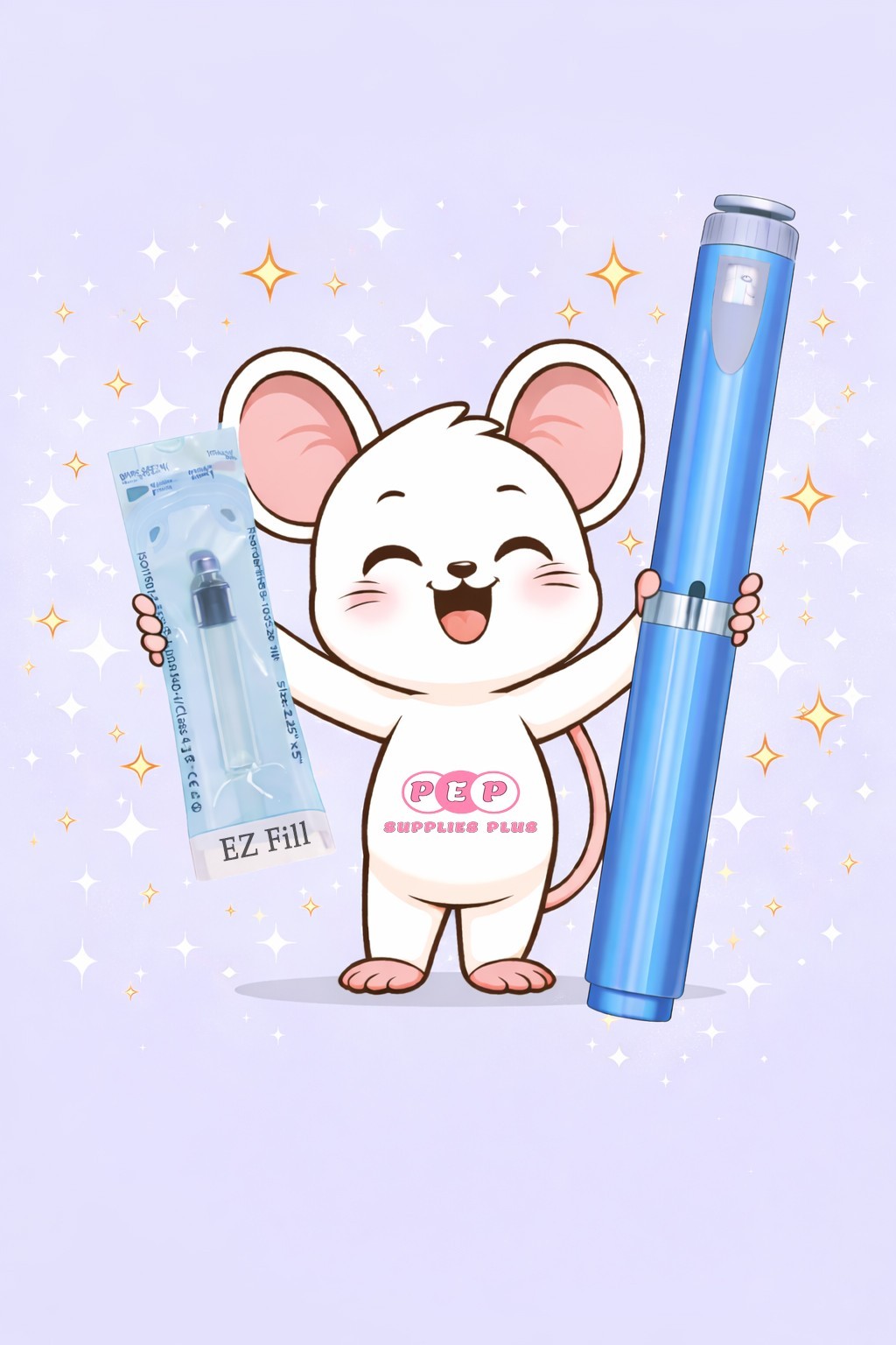 V2 Reusable Peptide Pen with 2 STERILE Cartridges  ~20+ COLORS!!!~