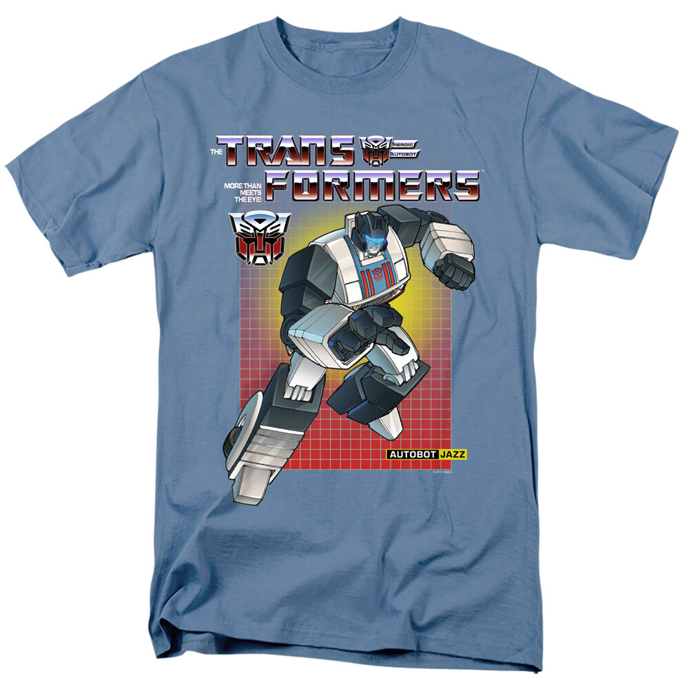 The Transformers Jazz Men’s T-Shirt S-3XL Classic Autobot Licensed Tee