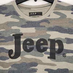 Lucky Brand Camo JEEP SPIRIT SHIRT Mens EXTRA LARGE XL GREEN Distressed NWT