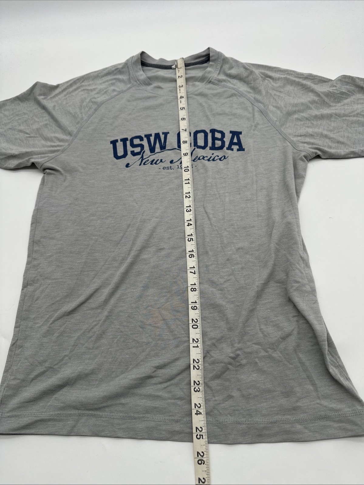 USW COBA New Mexico T-Shirt Men Small Graphic Print Gray ..#29774 gallery
