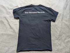 Nuclear Santa Claust Shirt Mens Small Black Don Giovanni Records Band Tee Punk