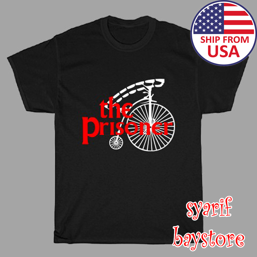 THE PRISONER TV Show Men’s Black Size S to 5XL