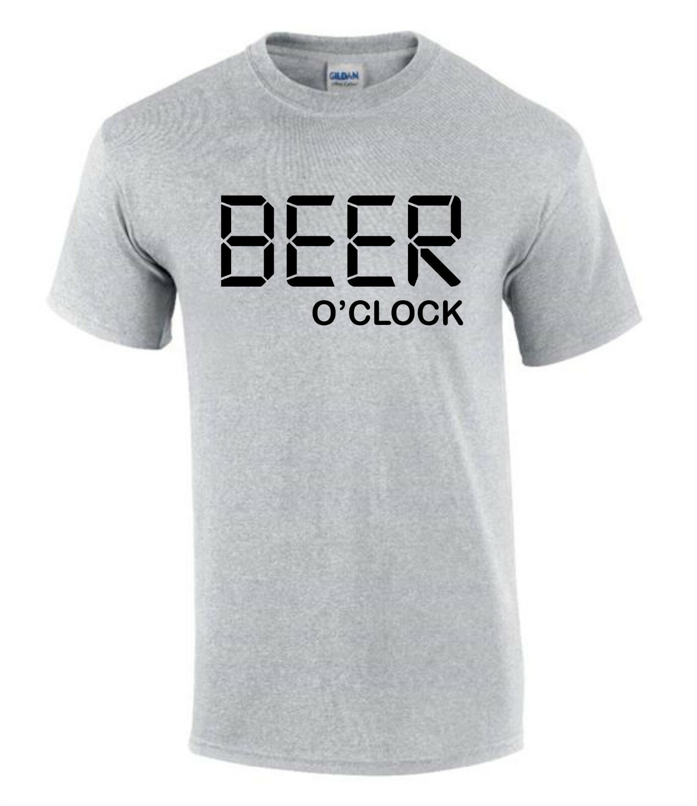 Beer O Clock Fathers Day Christmas Funny Rude Men’s Lady’s T-Shirt T0138