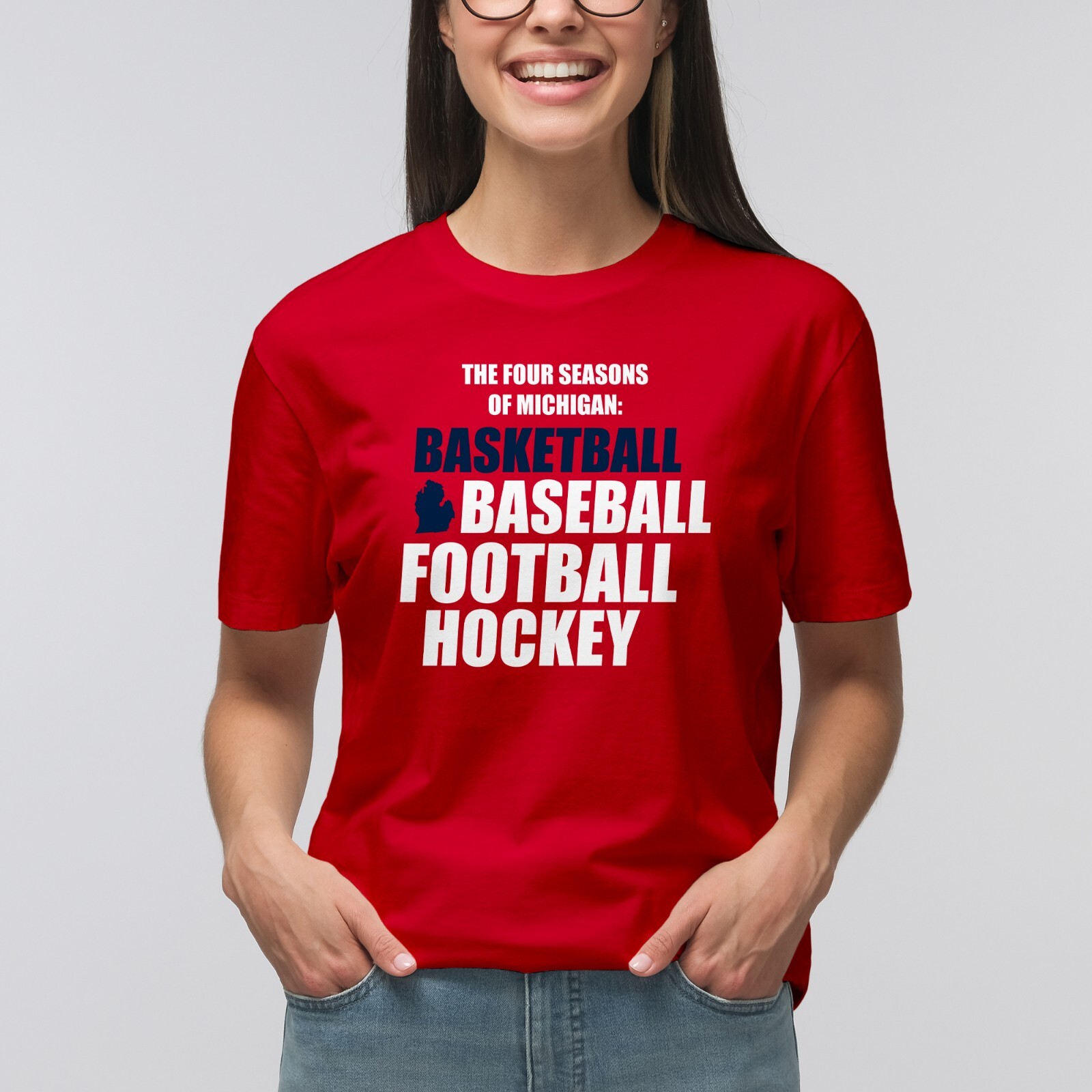 Four Seasons of Michigan T-Shirt gallery