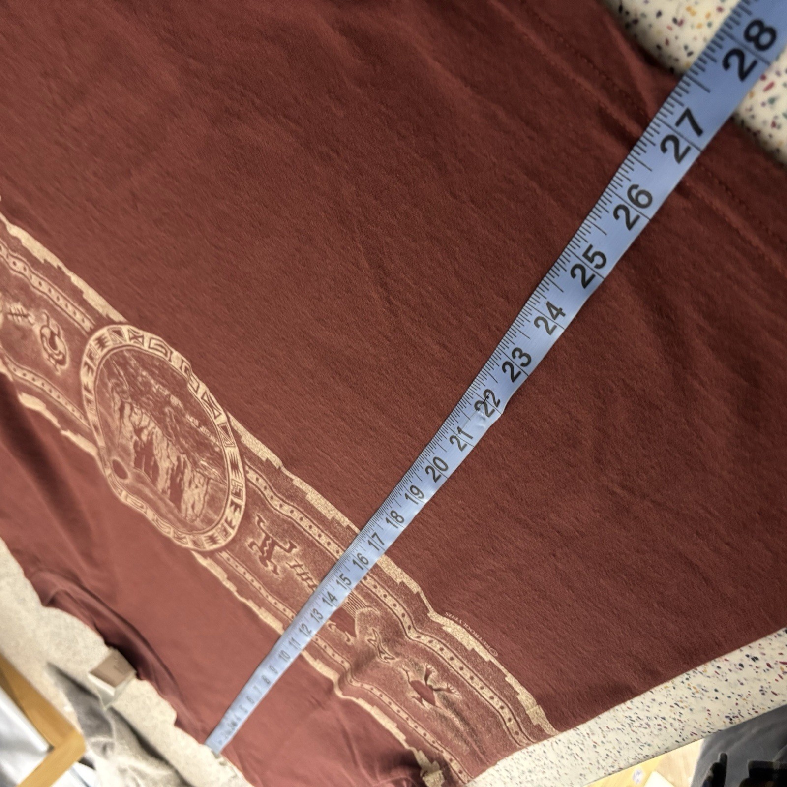 Vintage 90’s Sedona Retroglyphics Shirt Medium Red Desert Arizona AZ Southwest gallery