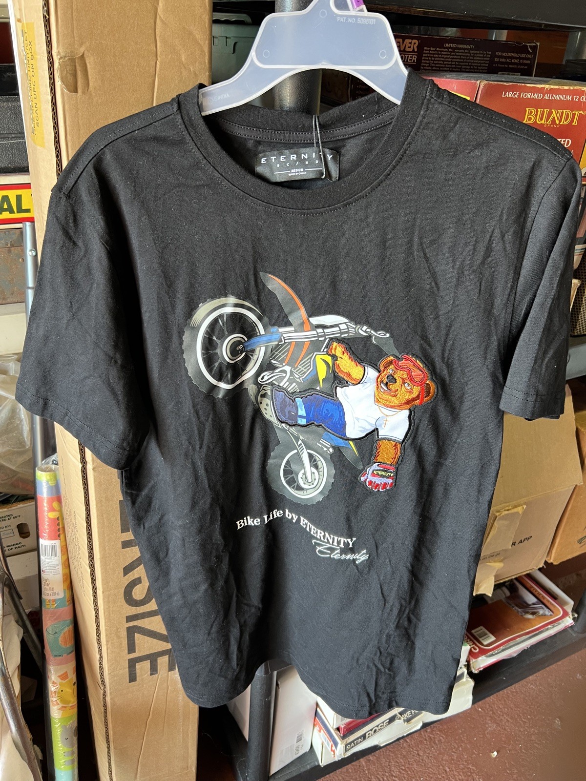 ETERNITY BC/AD Men`s T-shirt Size Medium 100%AUTHENTIC Bike life gallery