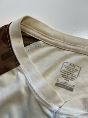 Nike X Poler Camouflage Snake Graphic 3/4 Sleeve Henley Baseball T-Shirt Sz. M