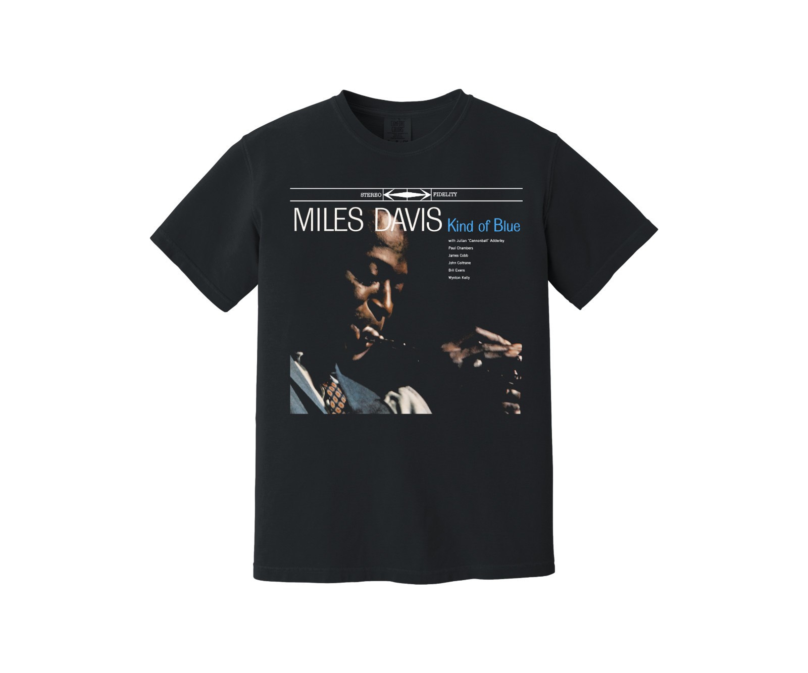 Miles Davis Kind Of Blue Heavyweight T Shirt - John Coltrane, So What, Blue Note gallery