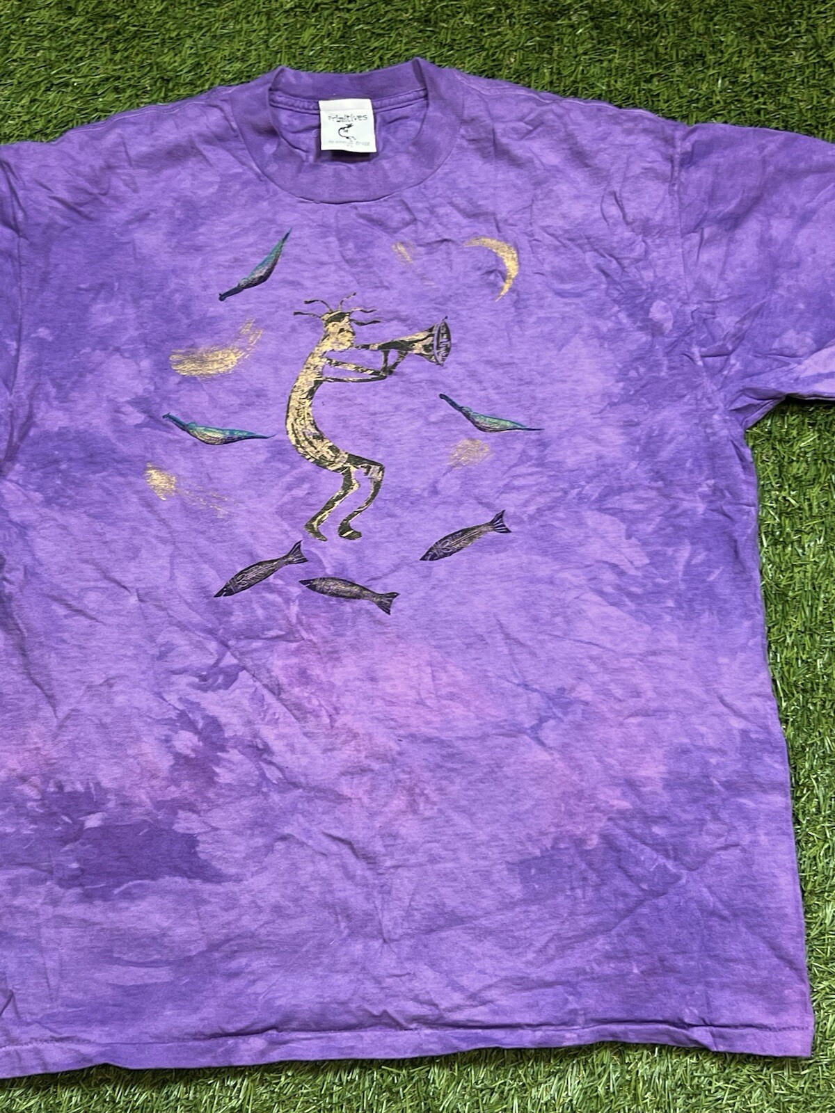Primitives Andrea Bragg Designs Native American T-Shirt Men’s XL Vintage USA gallery