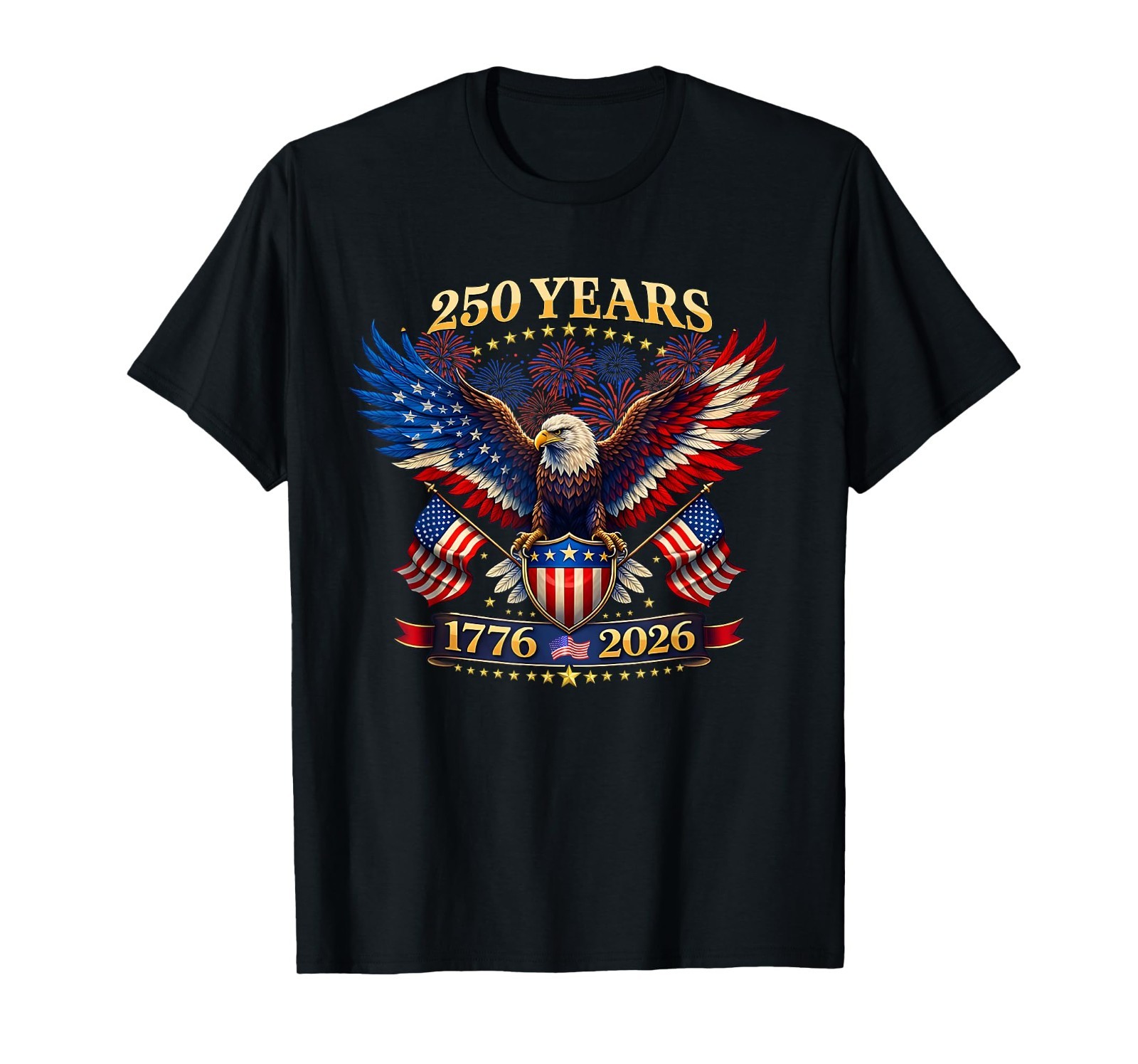250 Years American 1776 2026 4th July Independence Day T-Shirt S-5XL N3142 gallery