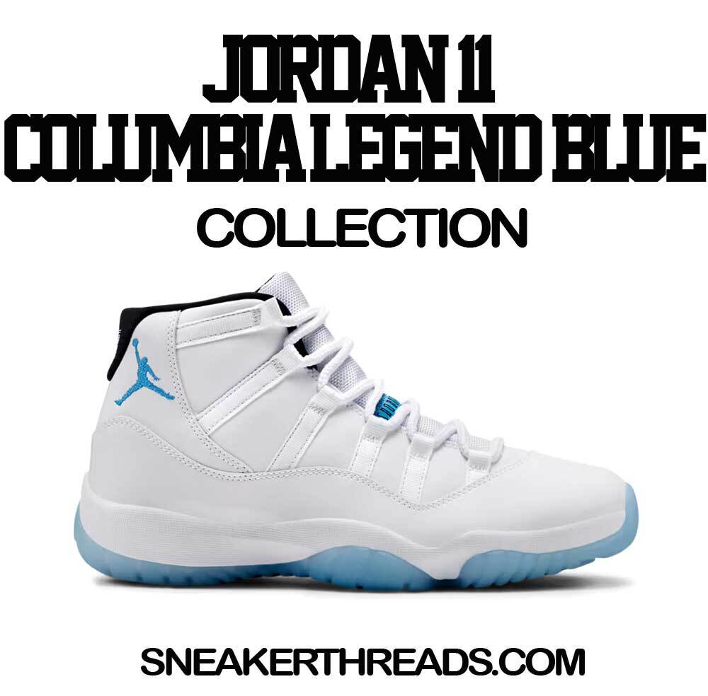 Shirts To Match Jordan 11 Legend Blue Sneaker Tees - Icy Bear Shirt gallery