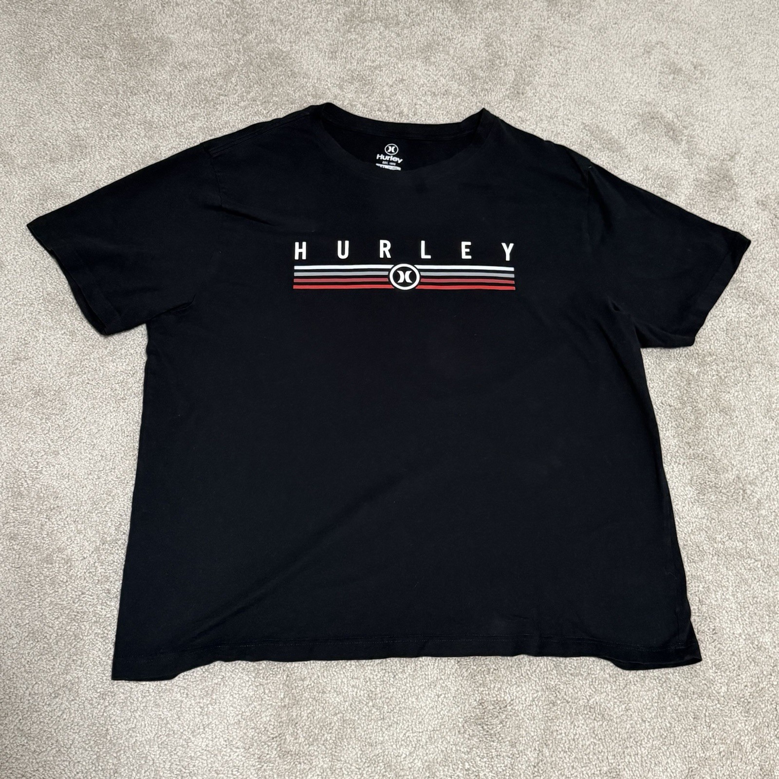Hurley TShirt Mens Cotton Tee Shirt Logo gallery