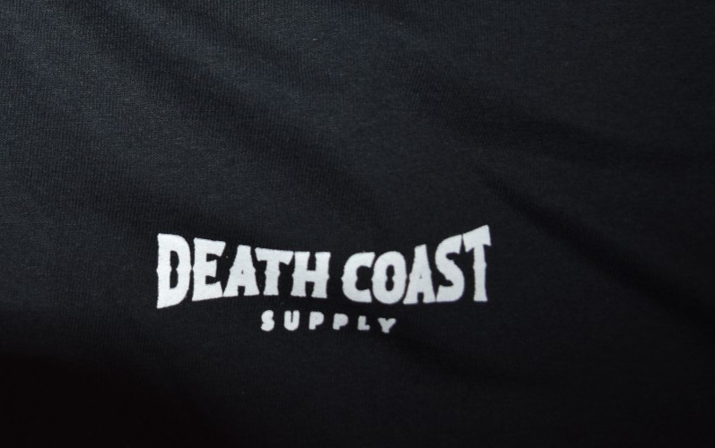 Death Coast Supply Mens Batten Down The Hatches Grim Reaper Shirt New S-3XL gallery