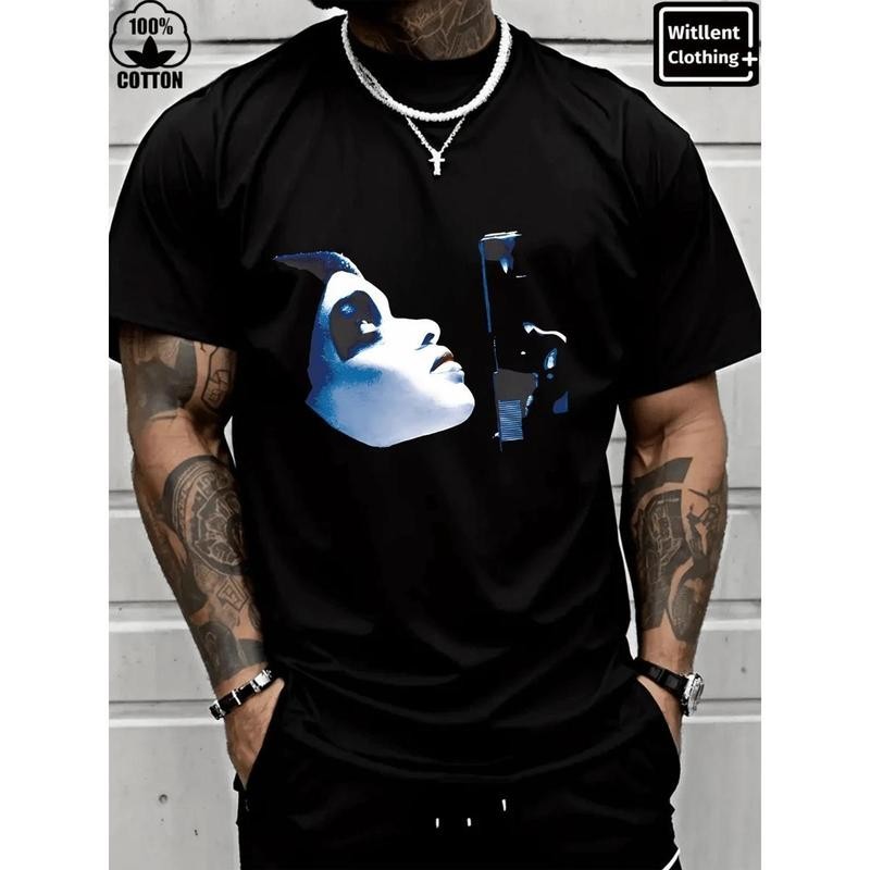 Witllent Men’s 100% Cotton Dead Presidents Movie T-Shirt, Men’s Christmas 220g H