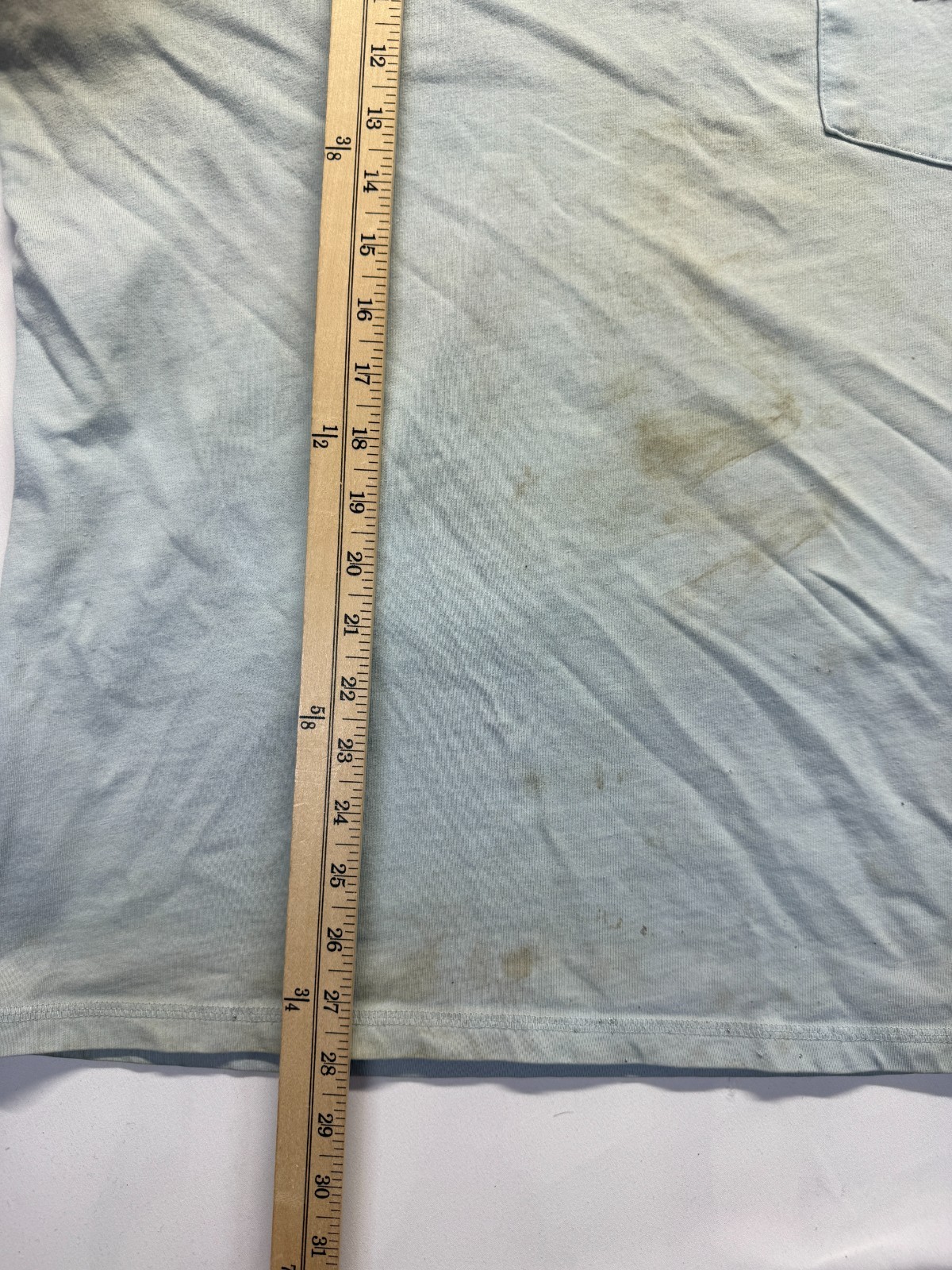 Carhartt Genuine Dickies T Shirt Mens Large Light Blue Orange Workwear Lot of 2 gallery