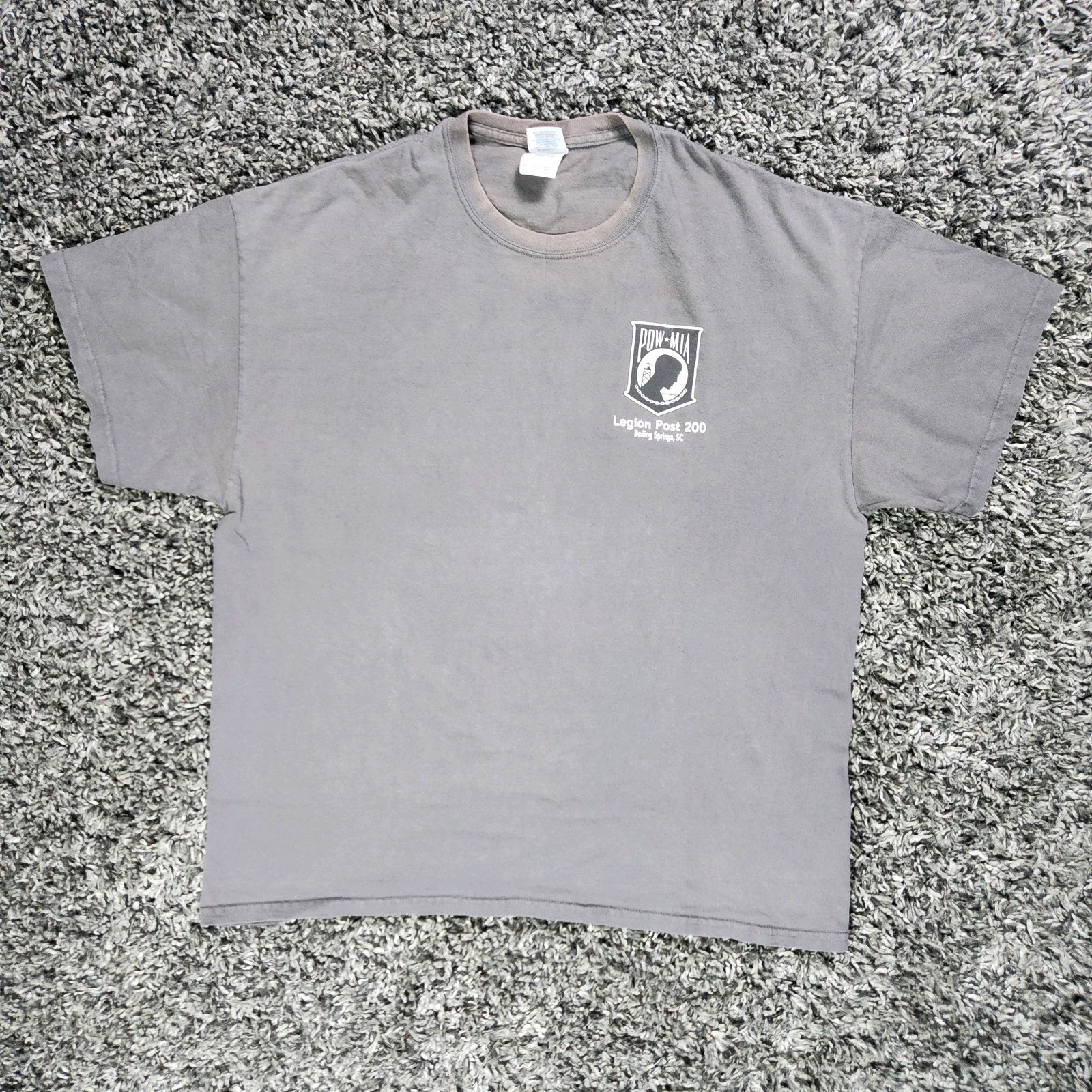 POW MIA United States Military T-Shirt Size XL Bring Them Home Veteran Patriotic gallery