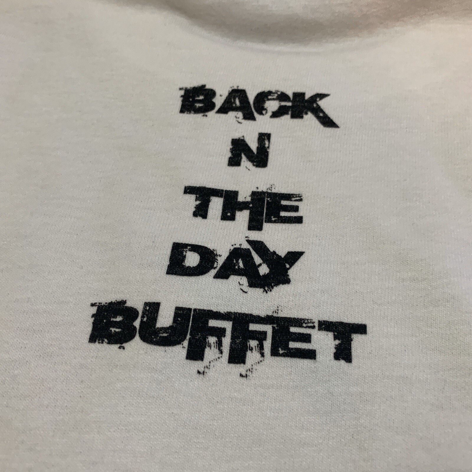 Classic Hip-Hop White Shirt Throwback Size X Large gallery