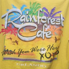 Rainforest Cafe Orlando Florida Established 1994 Souvenir T Shirt Size XL