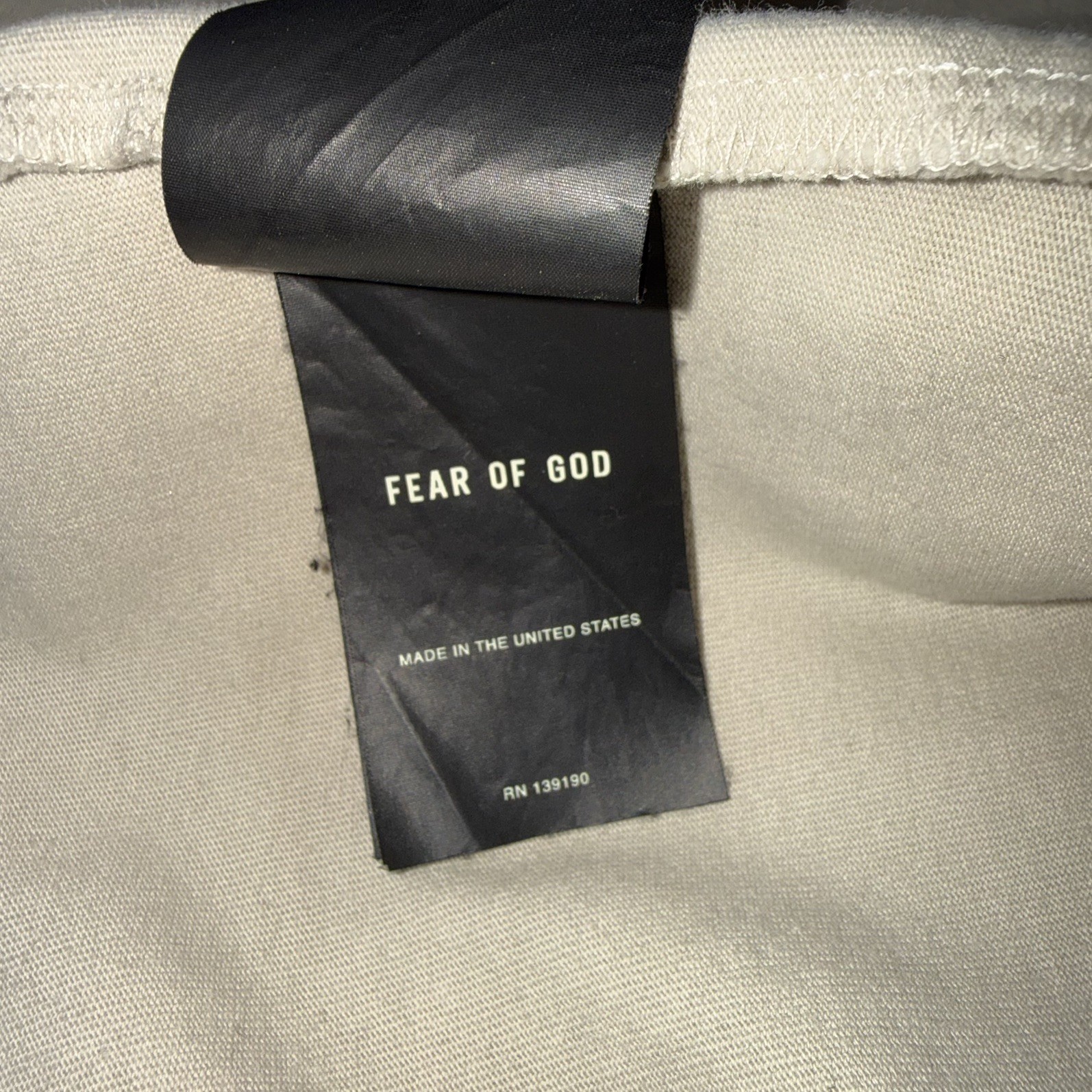 Fear Of God Eternal Cement T-shirt Large Men’s Used gallery