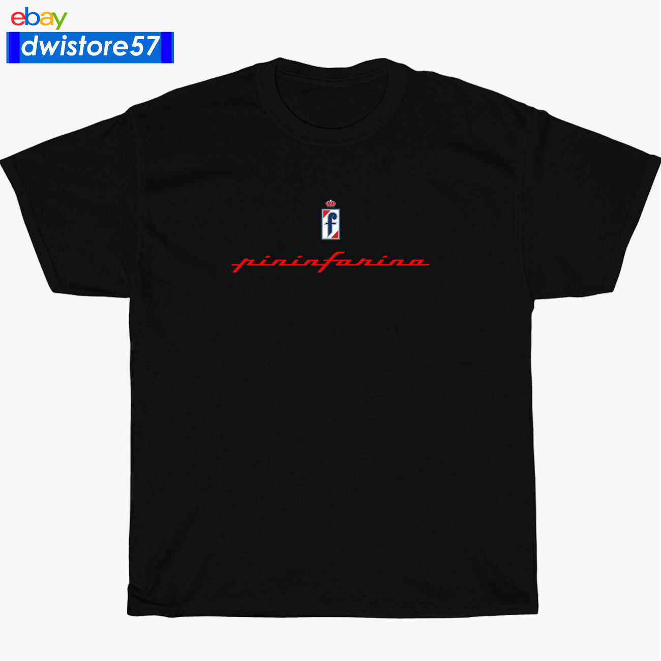 New Shirt Pininfarina Racing Car Logo Black/Navy/White/Grey Men's T-Shirt S-5XL gallery