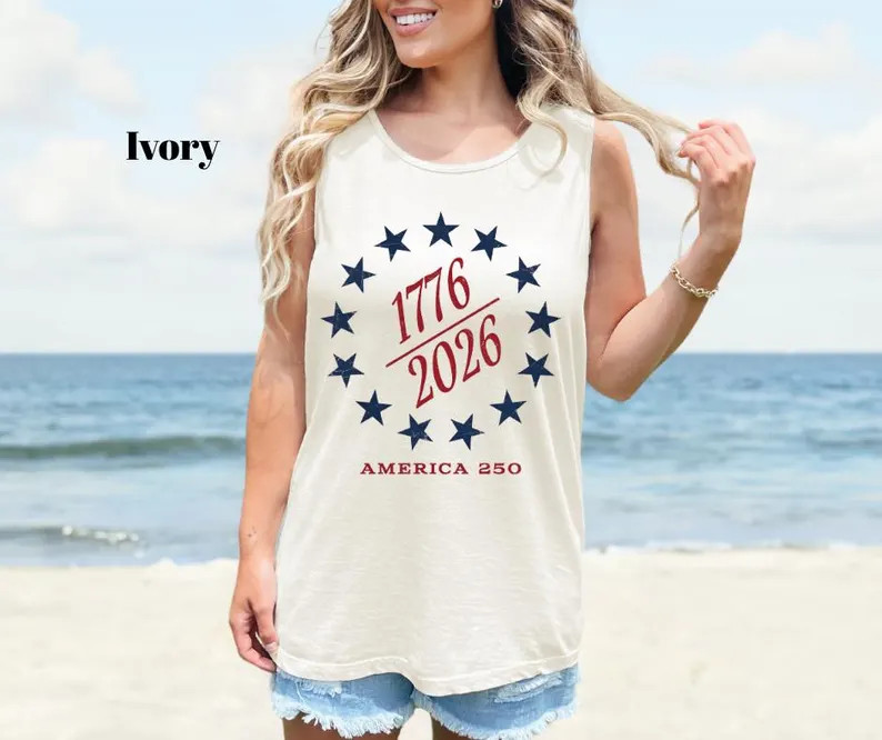 America Patriotic Tank Top gallery