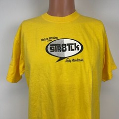 Andy Macdonald Str8tlk Program Sponsored Verizon Wireless T Shirt Skateboard M