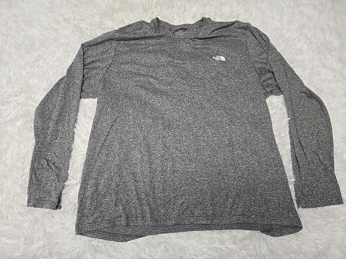 The North Face Shirt Mens XL Gray Gray Performance Base Layer Hike Camp Gorp gallery