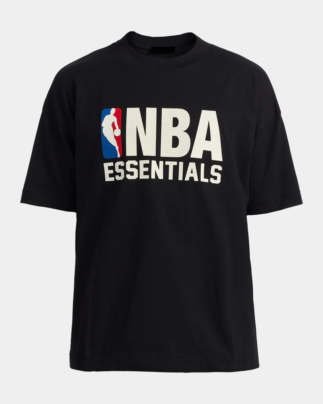 Fear of God Essentials NBA Men's Cotton Logo Fit 90'T-Shirt - Size M gallery