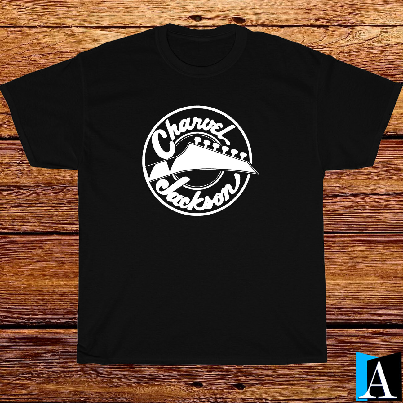 New Shirt Charvel Jackson Guitars Logo T-Shirt Black/White/Grey/Navy Size S-5XL
