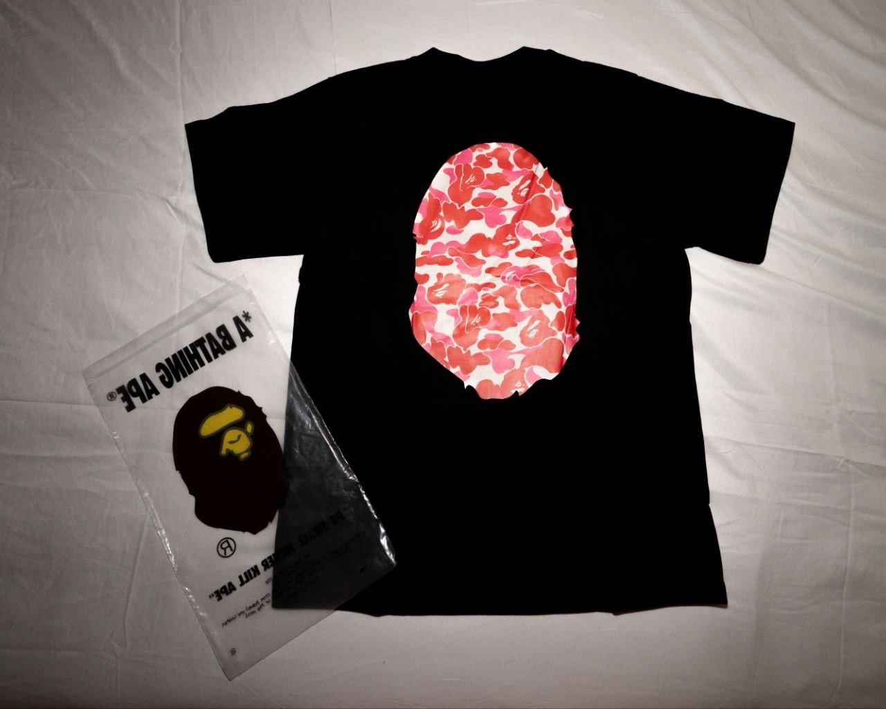 BAPE T-Shirt (Red/White) “Camo Graphic Tee” gallery