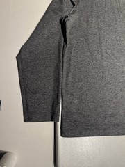 Lululemon Shirt Men’s XXL 5 Year Basic Tee Gray Long Sleeve Cotton Lyocell