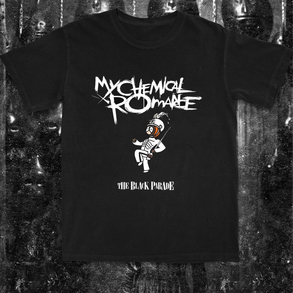 S0UTH PVRK X MCR The Black Parade funny Tee Unisex Short Sleeve Shirt S-5XL