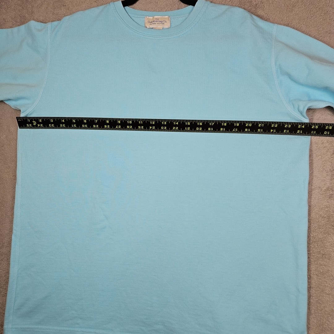 The Galt Knitting Co. by Non Fiction Seafoam Green T-Shirt Made In Canada Sz L gallery