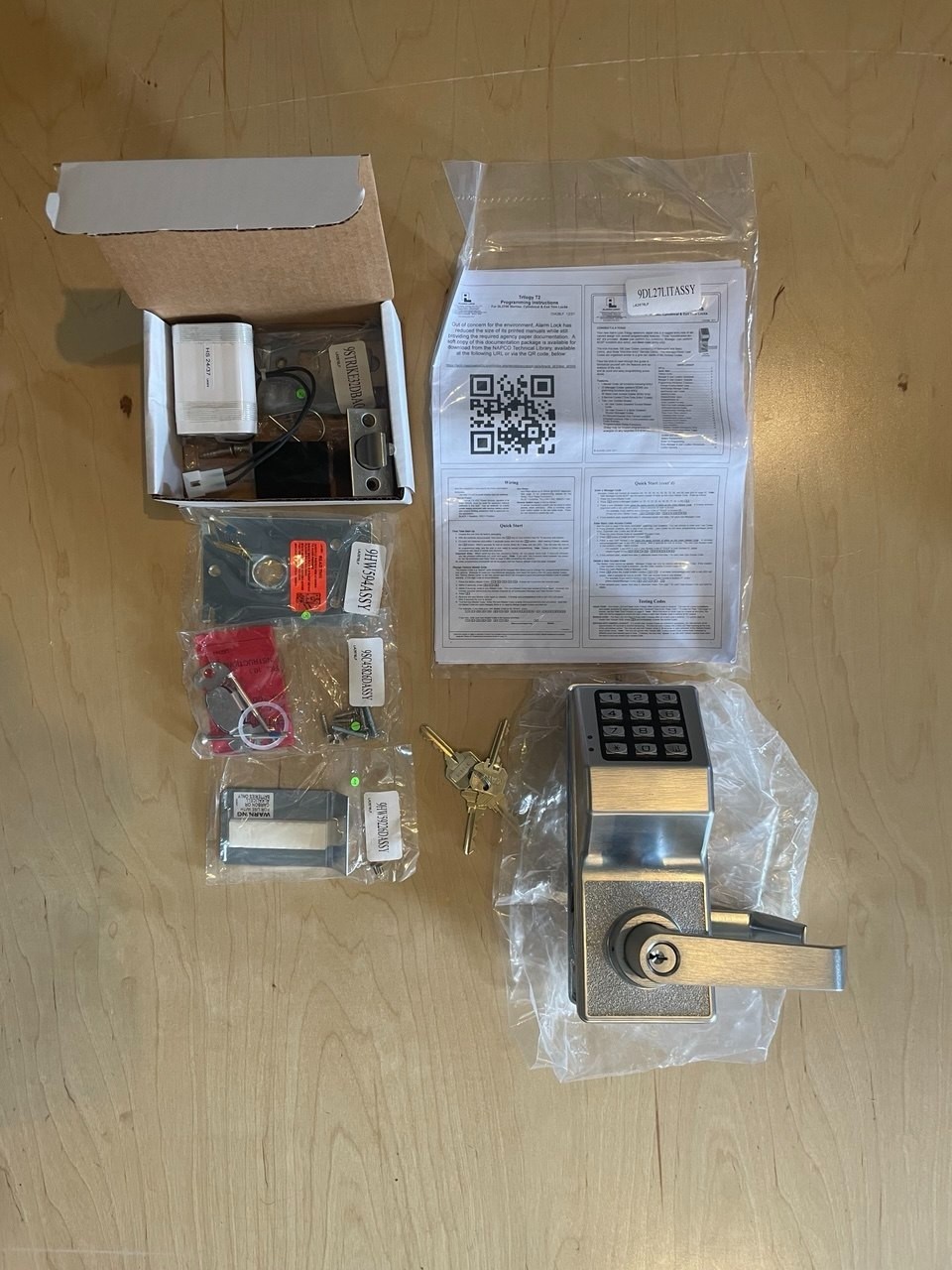 Trilogy T2 Standalone Digital LOck KEYPAD with 4 keys
