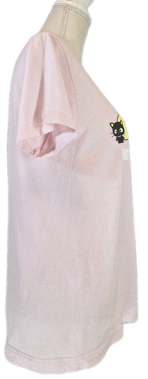 Sanrio Hello Kitty T-Shirt Mens S (34-36) Pink Graphic Lightweight Knit Cotton gallery