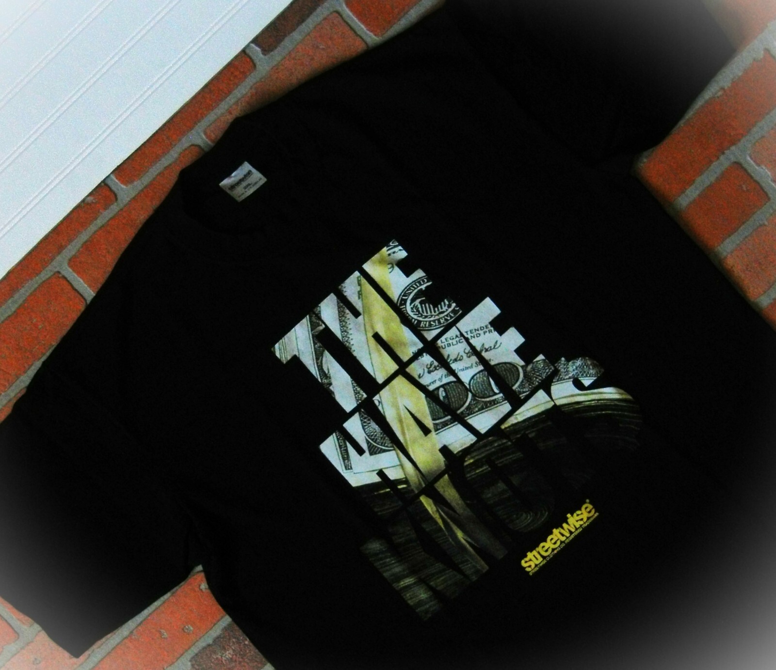 STREET WISE T Shirt VINTAGE $old Out CLEAN HEAT Black Size 2xl BIG KNOT$ XXL